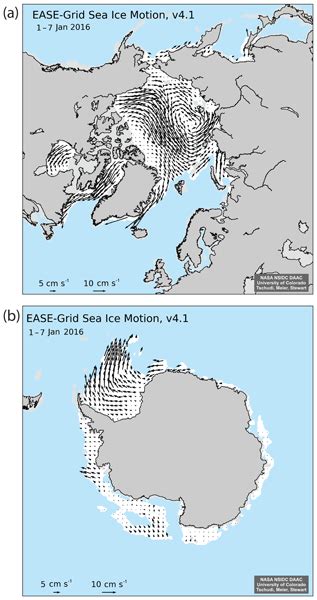 Tc An Enhancement To Sea Ice Motion And Age Products At The National