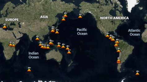 More Than 45 Volcanoes Are Erupting Right Now Strange Sounds