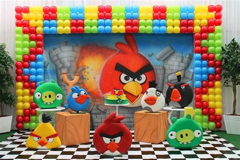 Ideias Festa Angry Birds Fa A Sua Festa