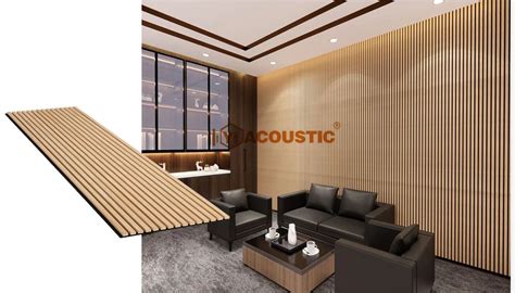 Akupanel Acupanel Panel Black Slat Wall Panels Acoustic Modern Wood