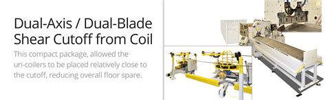 Dual Axis Dual Blade Shear Cutoff From Coil Videos