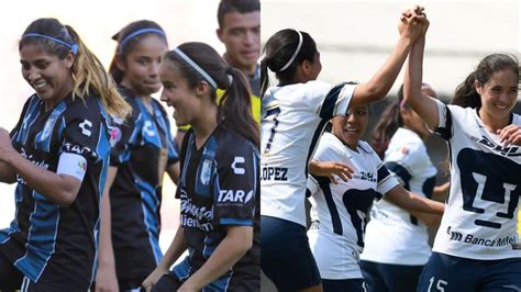 Quer Taro Vs Pumas En Vivo Por La Liga Mx Femenil A Qu Hora Empieza Y