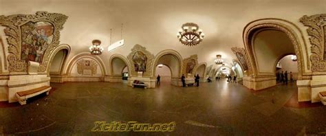 Most Amazing Art In Moscow Subway - XciteFun.net