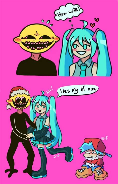 Hatsune Miku X Lemon Demon Hatsune Miku Hatsune Wtff