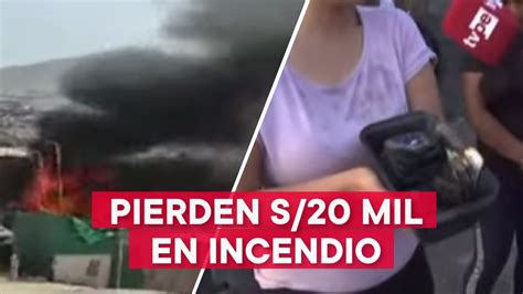 Cieneguilla Familia Pierde S Mil Al Incendiarse Vivienda Youtube