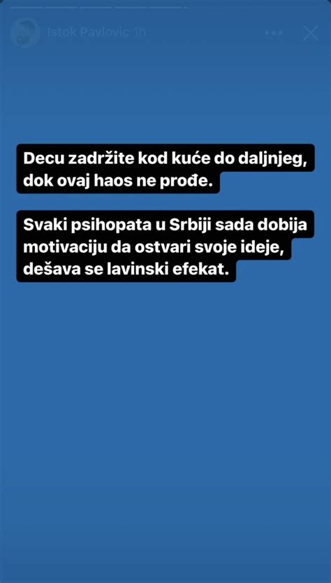 Nebojsa Radovic On Twitter Ovo Je Bukvalno Poslednja Stvar Koju Treba