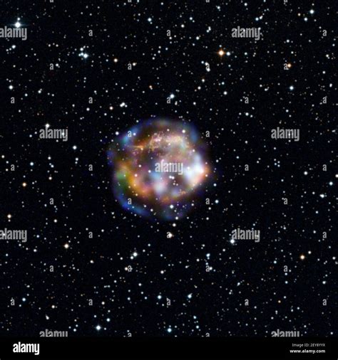 This New View Of The Historical Supernova Remnant Cassiopeia A Located