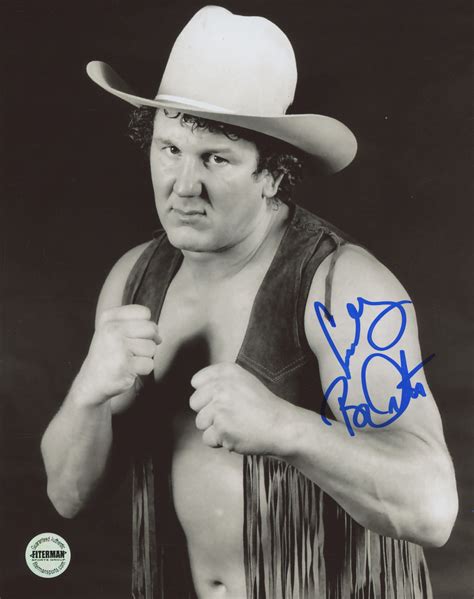 Bob Orton Jr. Signed WWF 8x10 Photo Inscribed "Cowboy" (Fiterman Sports