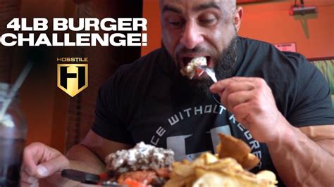 Lb Burger Challenge Massive Back Workout Youtube