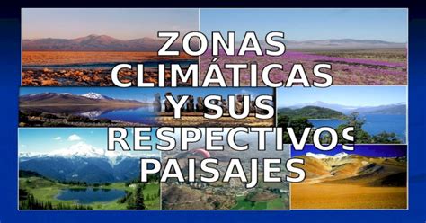 Zonas Climáticas Y Paisajes Ppt Powerpoint