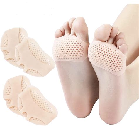 Metatarsal Pads Toe Separator Ball Of Foot Cushions With Gel Pads Forefoot Cushioning