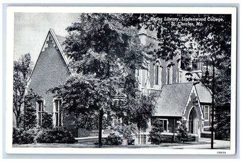 View Of Butler Library Lindenwood College St Charles Missouri Mo