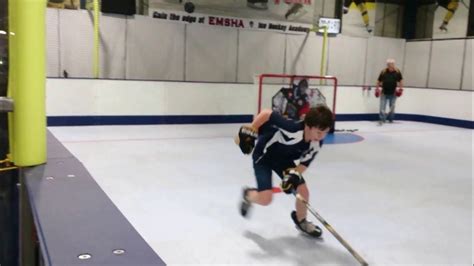 Ajkm Hockey Barn Synthetic Ice Warm Up Training Youtube