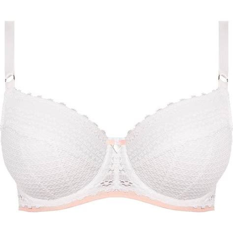 Freya Daisy Lace Padded Half Cup Bra White • Pris