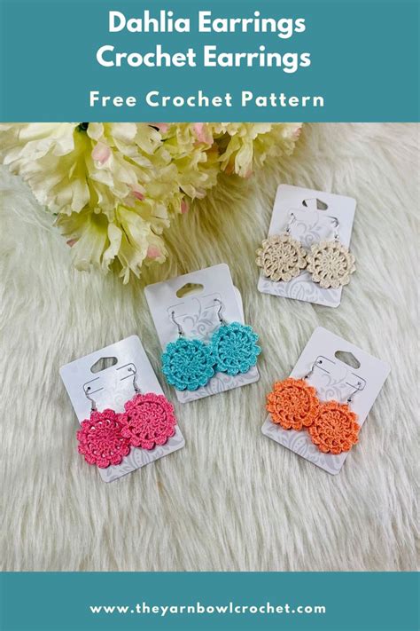 20 Elegant Free Crochet Earring Patterns Artofit