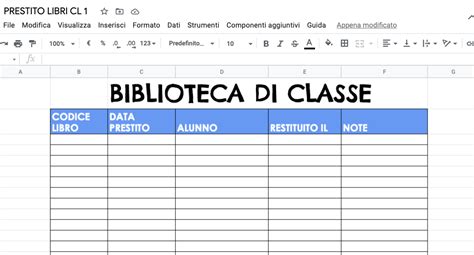 Biblioteca Di Classe Maestra Sabretta