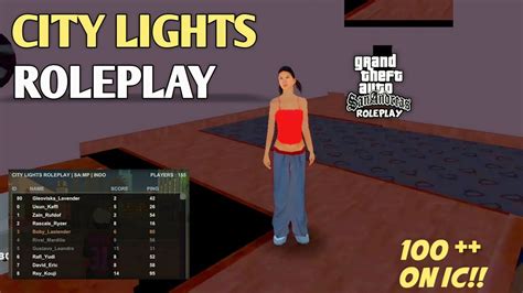 HARI PERTAMA DI KOTA CITYLIGHT GTA SAMP ROLEPLAY YouTube