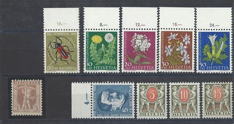 Phi Petit Lot De Timbres Ch Kaufen Auf Ricardo