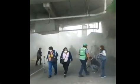 Metro Se Registra Conato De Incendio En La Estación Pantitlán