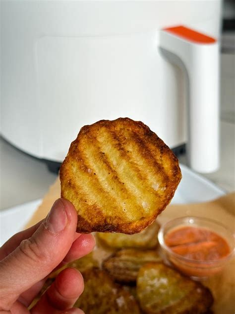 Patates Gaufr Es Assaisonn Es Au Air Fryer La Petite Bette