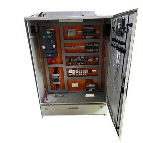 Three Phase V Hp Mild Steel Plc Control Panel For Hydraulic