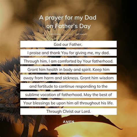 A prayer for my Dad on Father’s Day