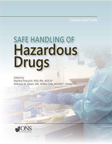 Safe Handling Of Hazardous Drugs 3rd Edition Nursing Times