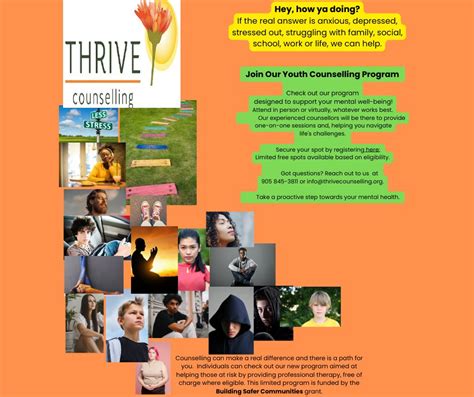 Thrive Counselling Posted On Linkedin