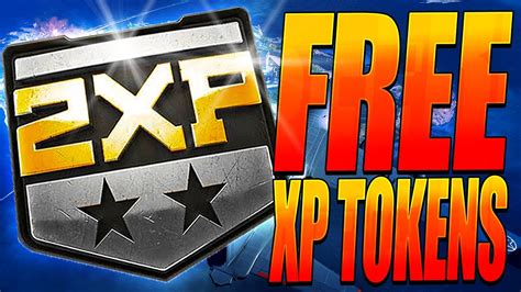 HOW TO GET HOURS OF FREE DOUBLE XP WEAPON XP TOKENS ON COLD WAR