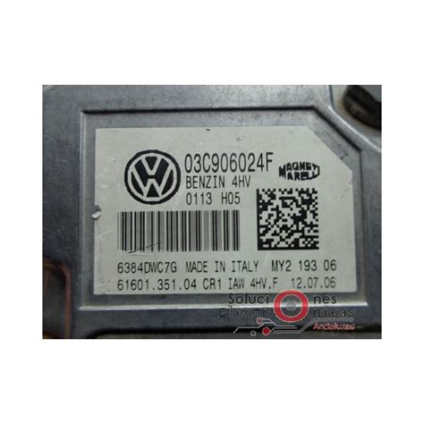 C F Ecu Centralita Motor Vw Polo Soluciones Electronicas