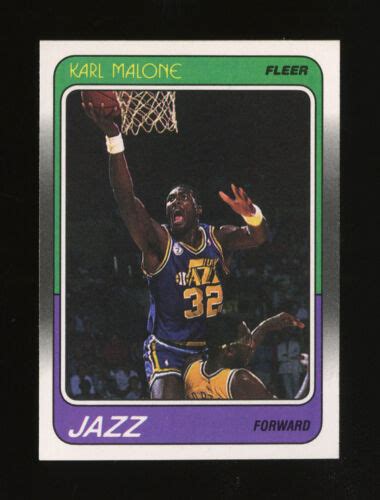 Fleer Set Break Karl Malone Nm Mt Or Better Ebay