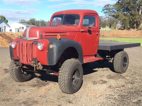 1946 Ford 10 Flatbed Classic Truck 34 Ton 4x4 Hot Rod For Sale Photos Technical