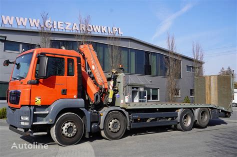 MAN TGS 35 360 EEV HDS FASSI 165 takelwagen te koop Polen Kraków VK39371