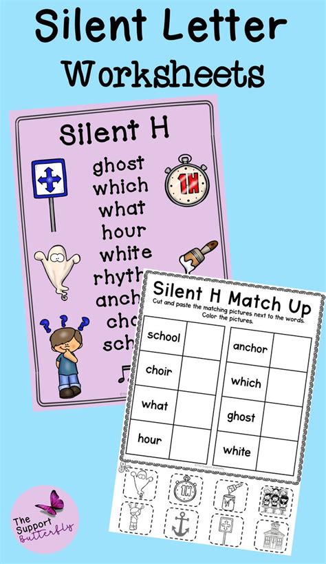 Silent Letter H Worksheets