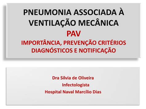 PDF PNEUMONIA ASSOCIADA À VENTILAÇÃO MECÂNICA PAV PDFSLIDE NET