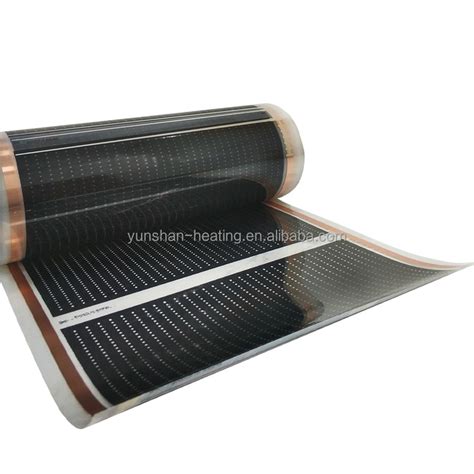 Graphene Infrared PTC Heating Film Floor Underfloor Film Heating System