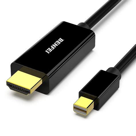 Mini DisplayPort Naar HDMI Kabel BENFEI Mini DP Naar HDMI Kabel Van 1