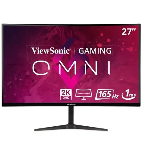 Viewsonic Vx Kpc Mhd Qhd Ms Hz Curved Freesync Gaming