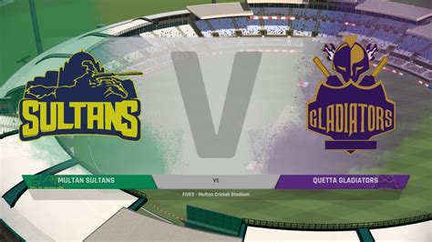 Cricket Multan Sultan Vs Quetta Gladiators Match Hbl Psl