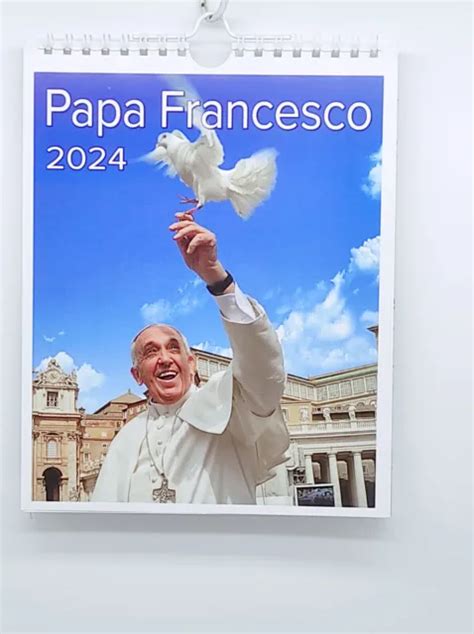 CALENDRIER DU PAPE François 2024 21X17 EUR 14 90 PicClick FR