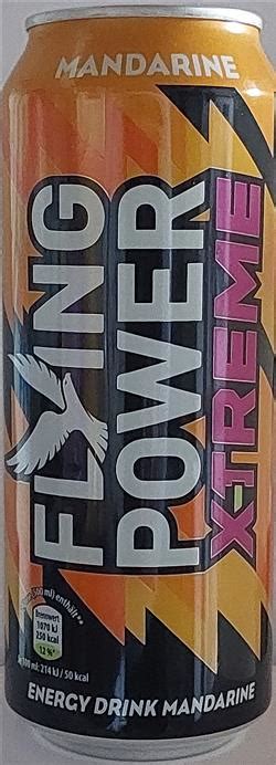 Flying Power Energy Drink Tangerine Ml Flying Power Extreme Germany