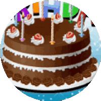 Happy Birthday Candles Sticker - Happy Birthday Candles Cake - Discover ...