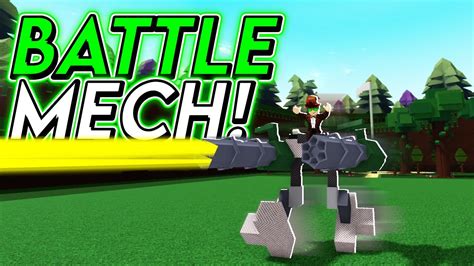 Simple Battle Mech Tutorial In Roblox Build A Boat For Treasure Youtube