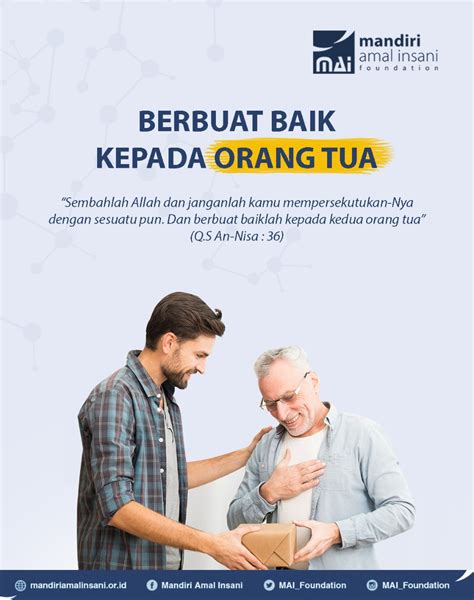 Berbuat Baik Kepada Orang Tua Lembaga Amil Zakat Nasional Mandiri