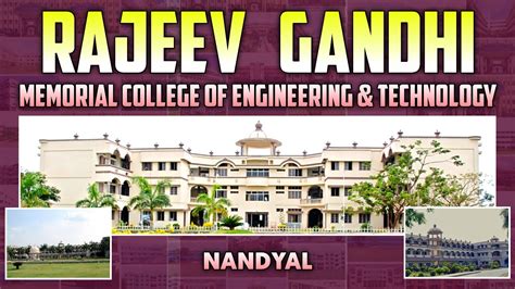 Rajeev Gandhi Memorial College Of Engineering And Technology Ap