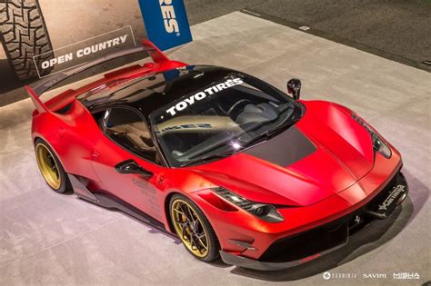 See 14 Photos Of The Most Aggressive Ferrari Wide Body Kit Ever