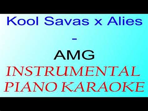 Kool Savas X Alies Amg Instrumental Karaoke Piano Youtube