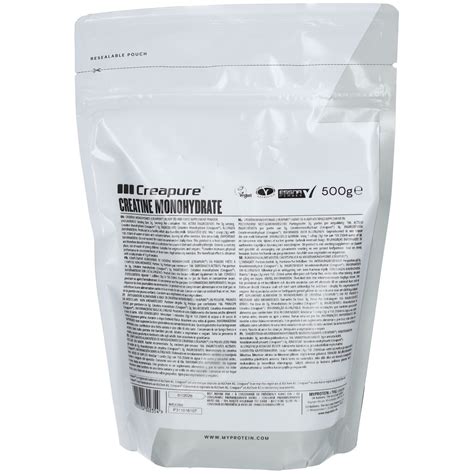 MyProtein Creapure Creatine Monohydrate Unflavoured 500 G Shop Apotheke