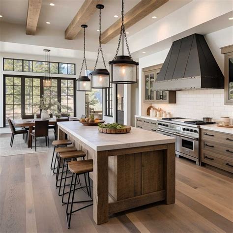 7 Ways To Perfect Your Open Concept Modern Farmhouse Kitchen 333