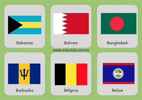 Países Com A Letra B - Países com a letra B | Educlub